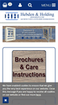 Mobile Screenshot of hebdenandholding.com